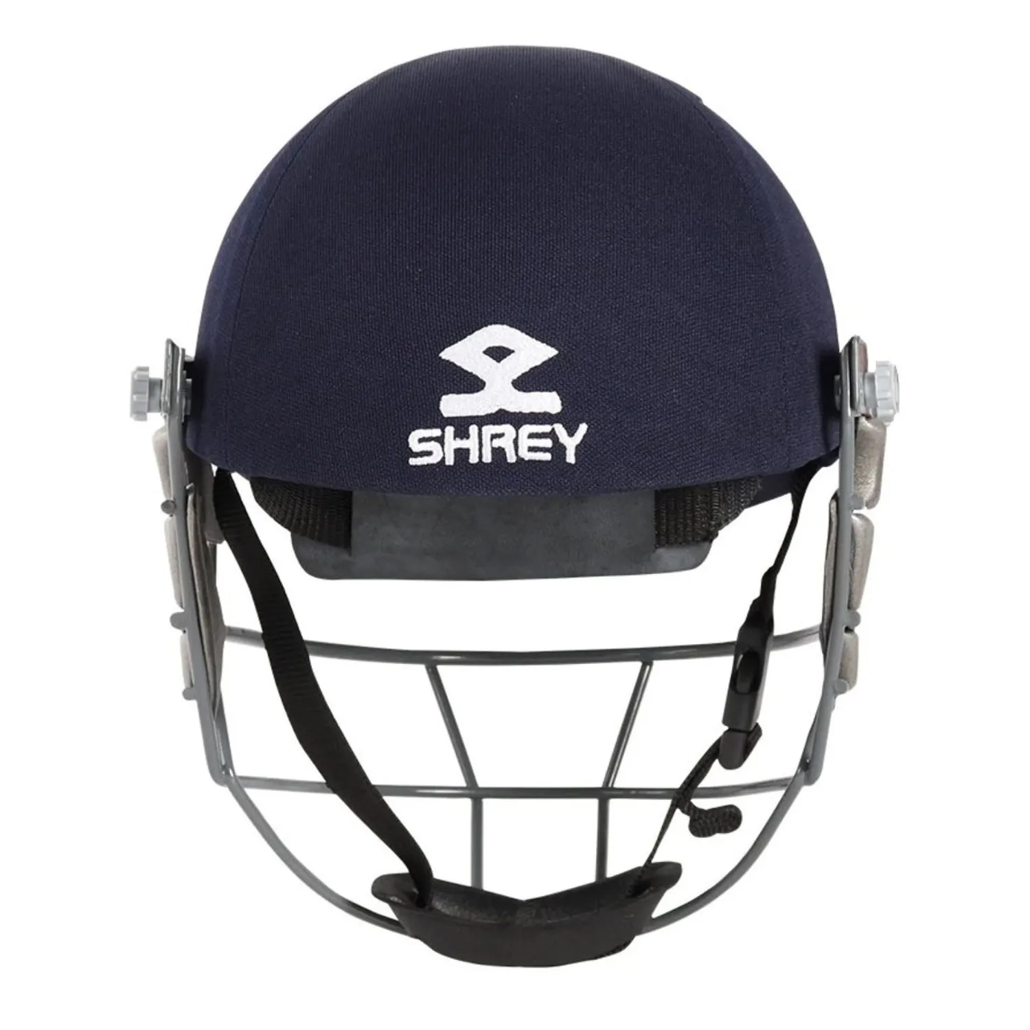 0004 Shrey Cricket Batting Helmet, Star - Navy Blue, S, M, L, XL