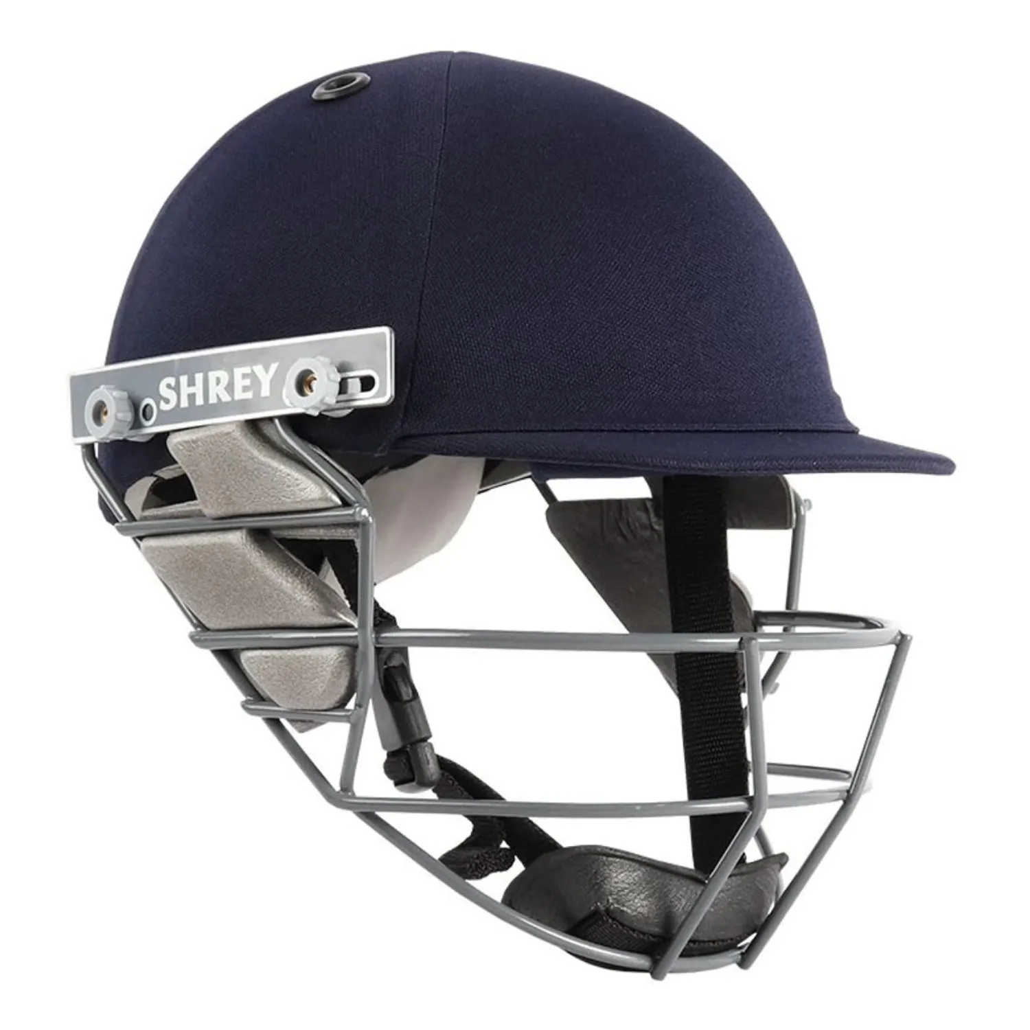 0004 Shrey Cricket Batting Helmet, Star - Navy Blue, S, M, L, XL