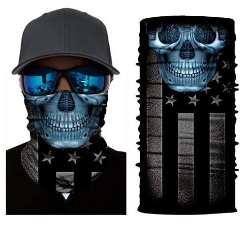 2020 Motor Scarf Halloween Headband Ski Face Shield Neck Warmer Headwear Cycling Sun Mask Balaclava facial mask Biker motobike