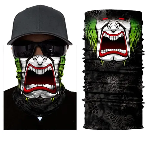 2020 Motor Scarf Halloween Headband Ski Face Shield Neck Warmer Headwear Cycling Sun Mask Balaclava facial mask Biker motobike