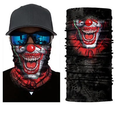 2020 Motor Scarf Halloween Headband Ski Face Shield Neck Warmer Headwear Cycling Sun Mask Balaclava facial mask Biker motobike