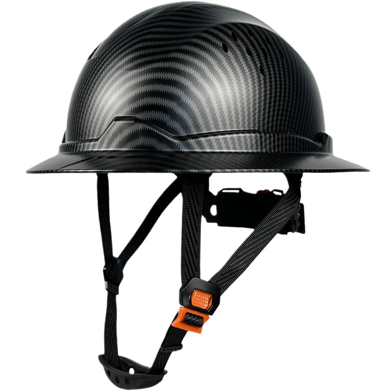 ANSI Approved HDPE Safety Helmet For Engineer Industrial with 6 Point Adjustable