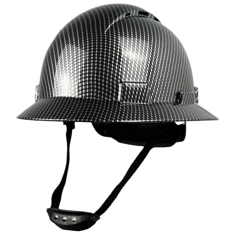 ANSI Approved HDPE Safety Helmet For Engineer Industrial with 6 Point Adjustable