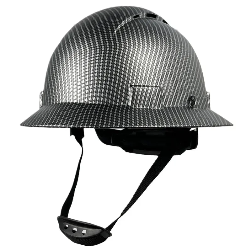 ANSI Approved HDPE Safety Helmet For Engineer Industrial with 6 Point Adjustable