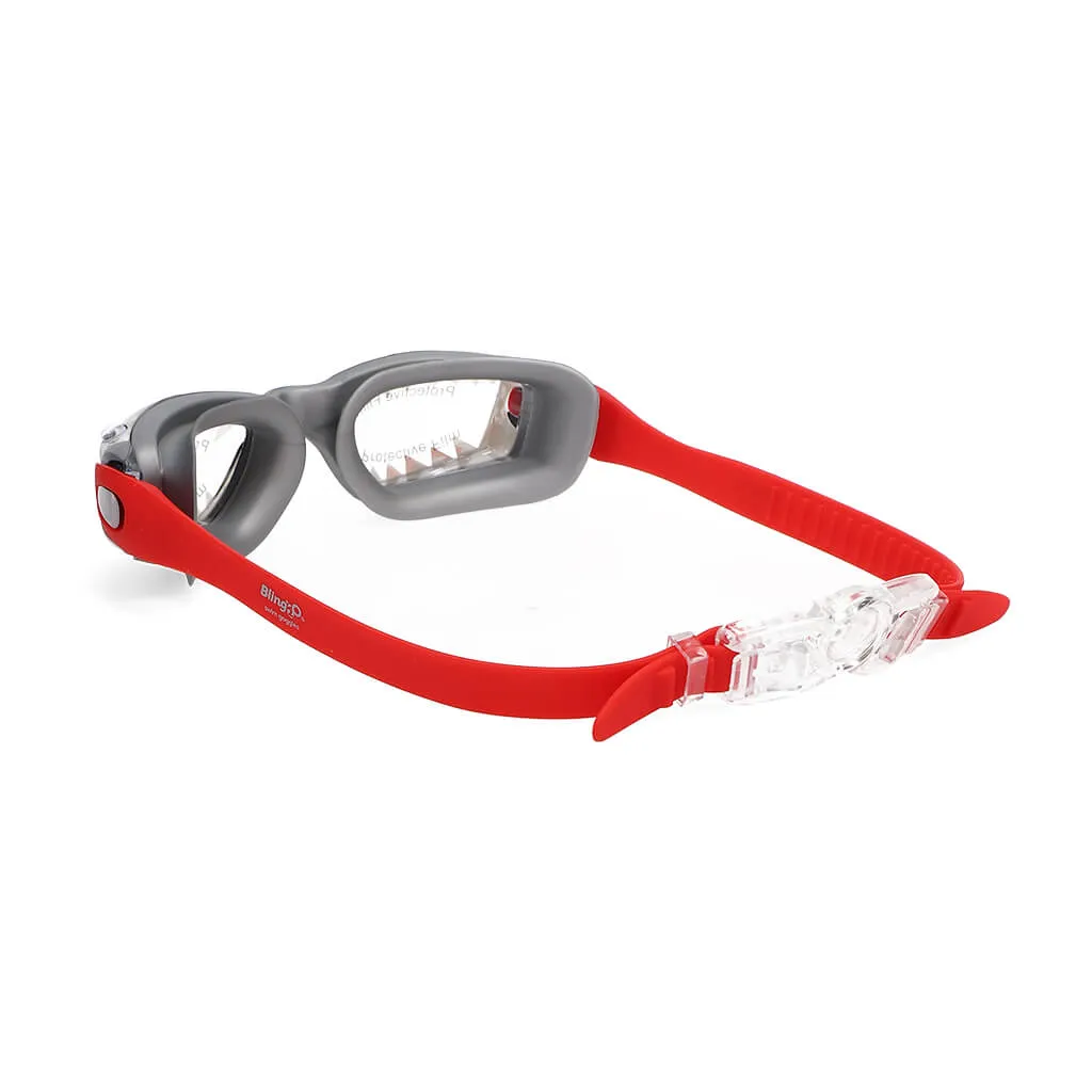 Bling2O Swim Goggles Jawsome Grey Shark