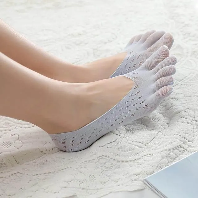 Breathable Invisible Five-finger Socks