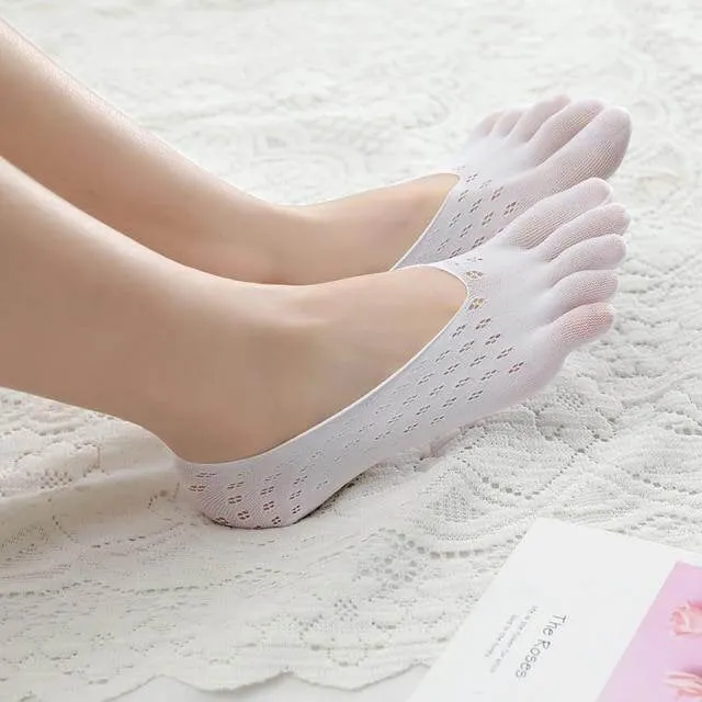 Breathable Invisible Five-finger Socks