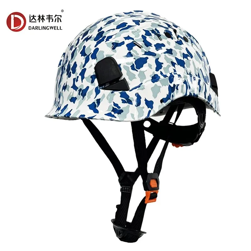 Carbon Fiber Pattern Safety Helmet For Engineer Construction CE EN397 Europe ABS Protective