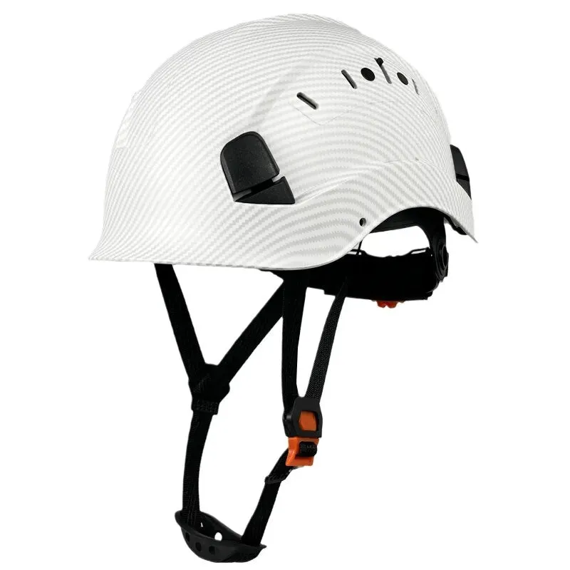 Carbon Fiber Pattern Safety Helmet For Engineer Construction CE EN397 Europe ABS Protective