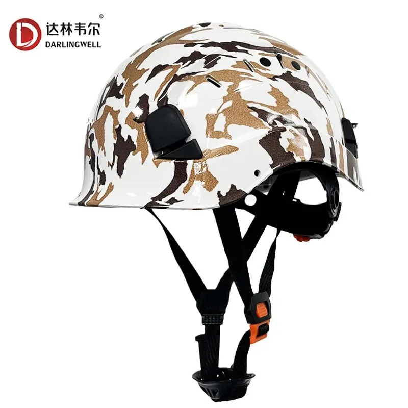 Carbon Fiber Pattern Safety Helmet For Engineer Construction CE EN397 Europe ABS Protective