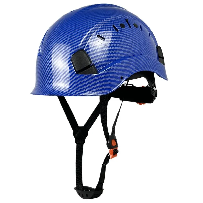 Carbon Fiber Pattern Safety Helmet For Engineer Construction CE EN397 Europe ABS Protective