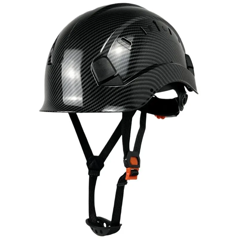 Carbon Fiber Pattern Safety Helmet For Engineer Construction CE EN397 Europe ABS Protective