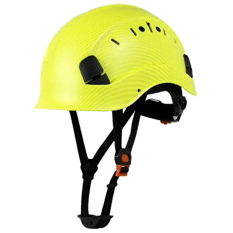 Carbon Fiber Pattern Safety Helmet For Engineer Construction CE EN397 Europe ABS Protective