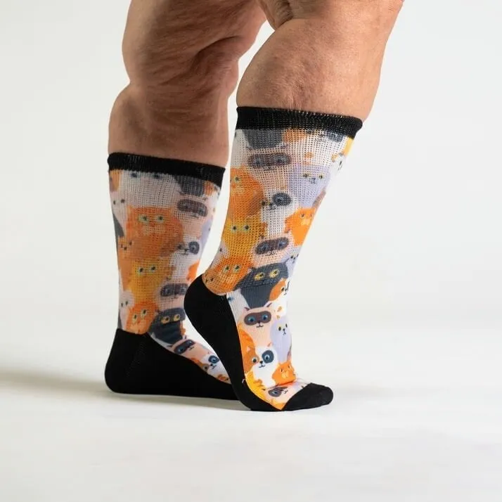 Cats EasyStretch™ Diabetic Socks