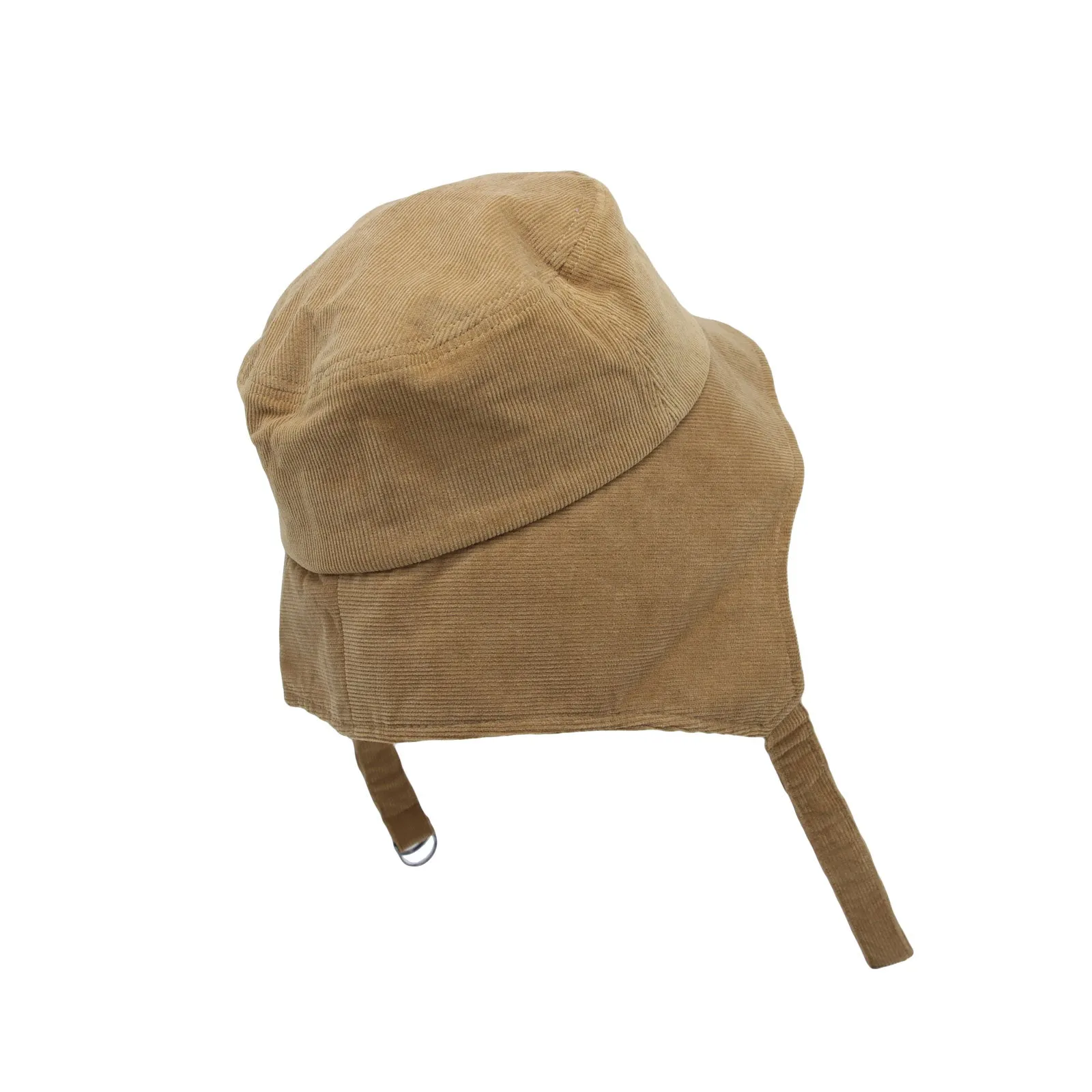 Cotton Corduroy Trapper Hat Ear Flap Solid Warm Cap SLT1376