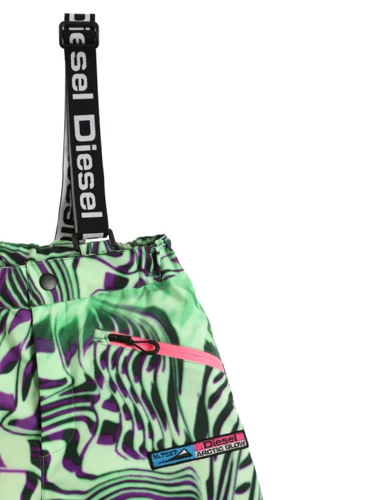 Diesel Kids   Printed nylon ski pants 