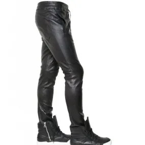 Flaming Appeal Leather Pants