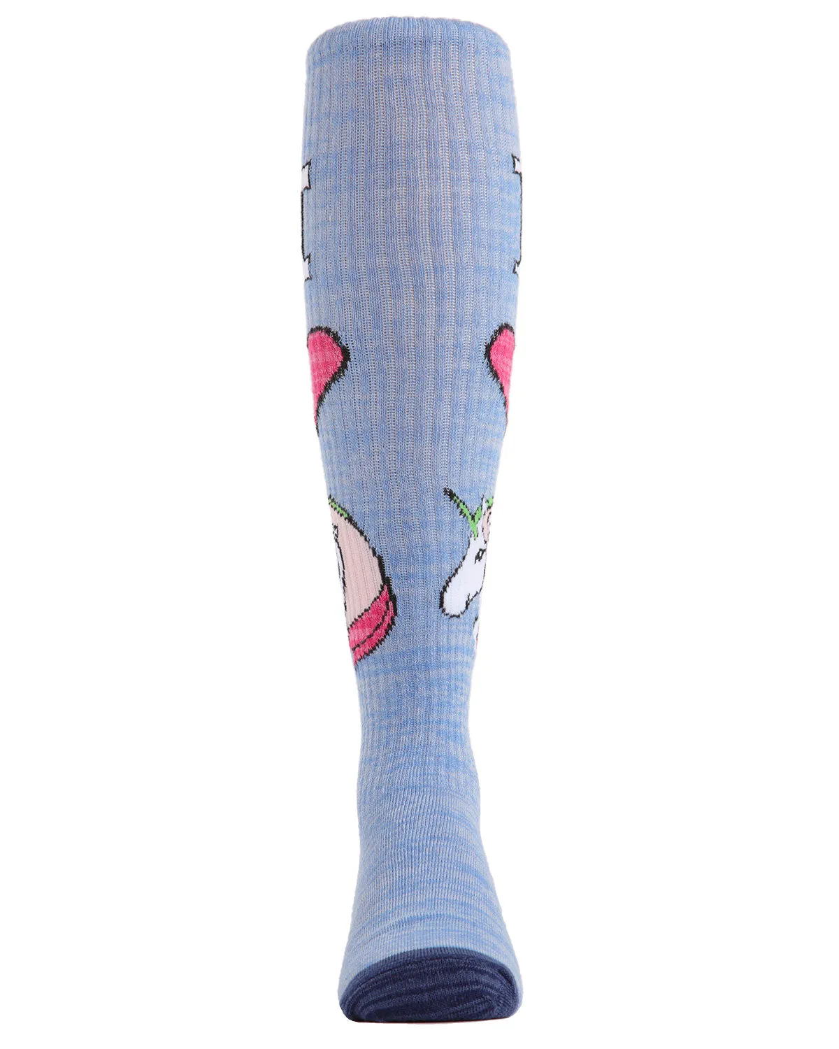 Girls' 2 Pair Pack I Love Unicorns Knee High Socks