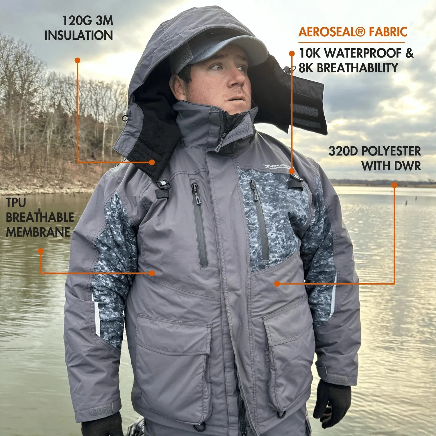 Hayward 3 Season Float Suit - Rain / Ice Gear