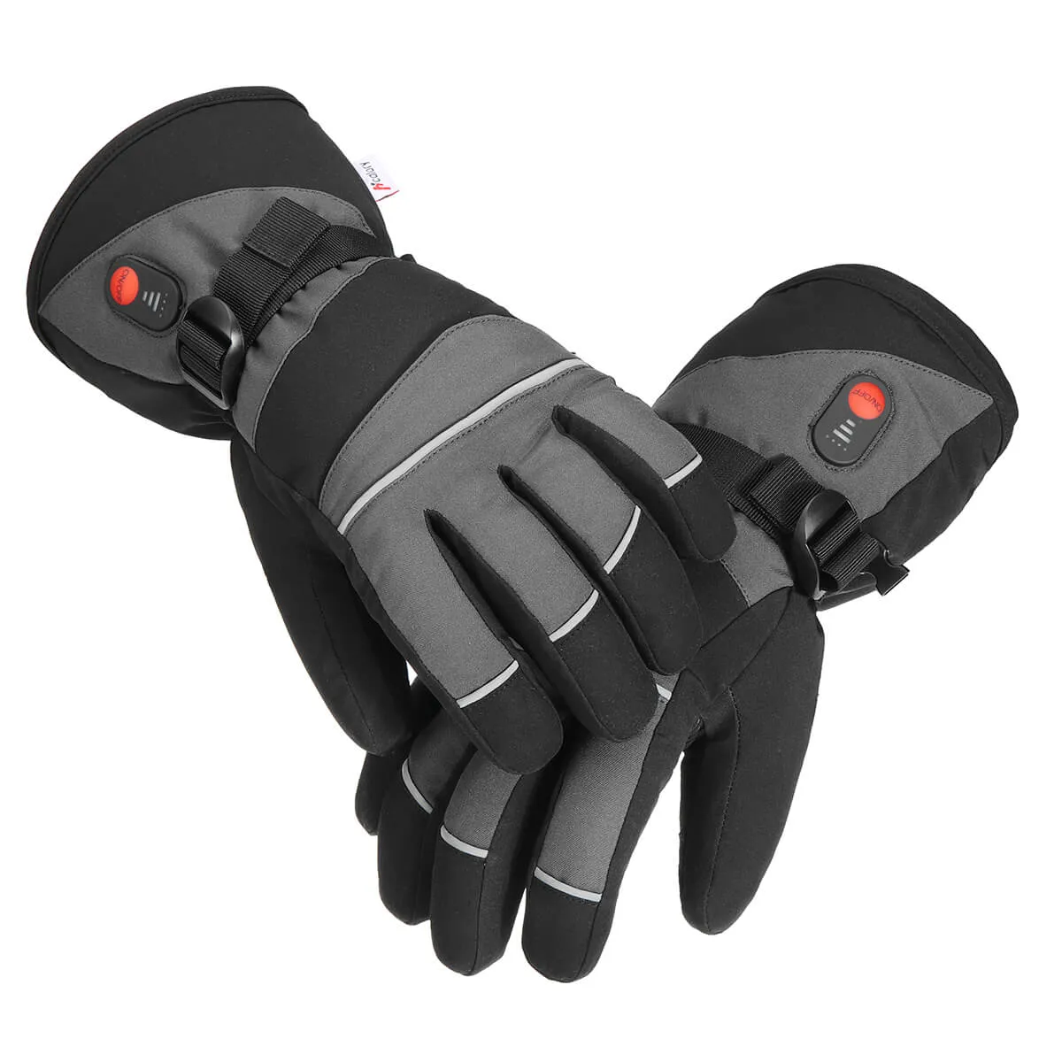 HG-01 Electric Heated Gloves, Waterproof Warm 1Pair Black