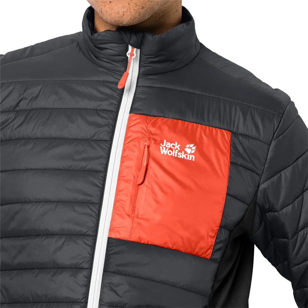 Jack Wolfskin Routeburn Mens Insulated Jacket - Ebony