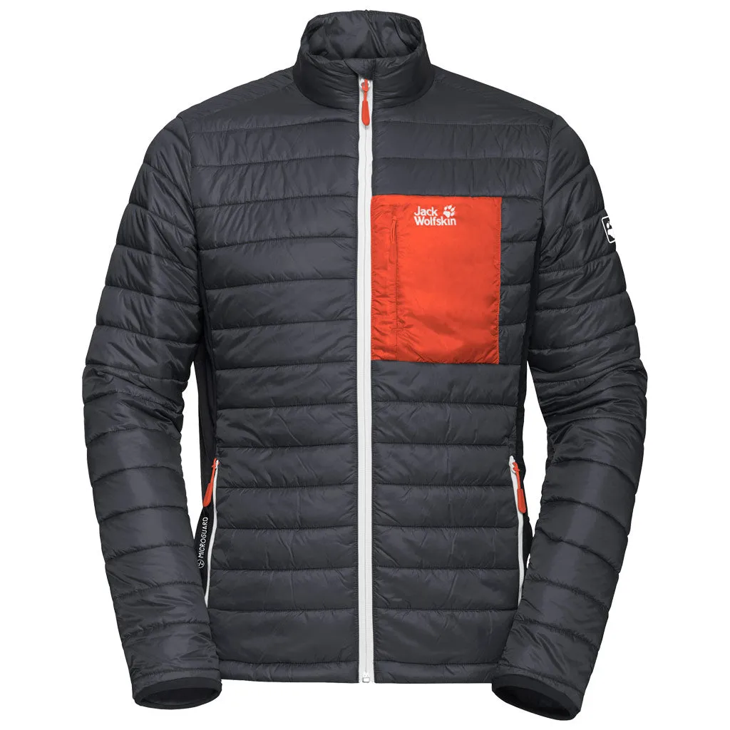 Jack Wolfskin Routeburn Mens Insulated Jacket - Ebony