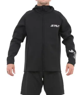 Jetpilot Flight Mens Hooded Tour Coat (2022) - Black