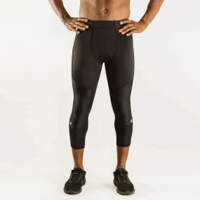 Mens KS1 Vent 7/8 Knee Support Compression Pants - Enhanced Breathability and Comfort for Active Performance