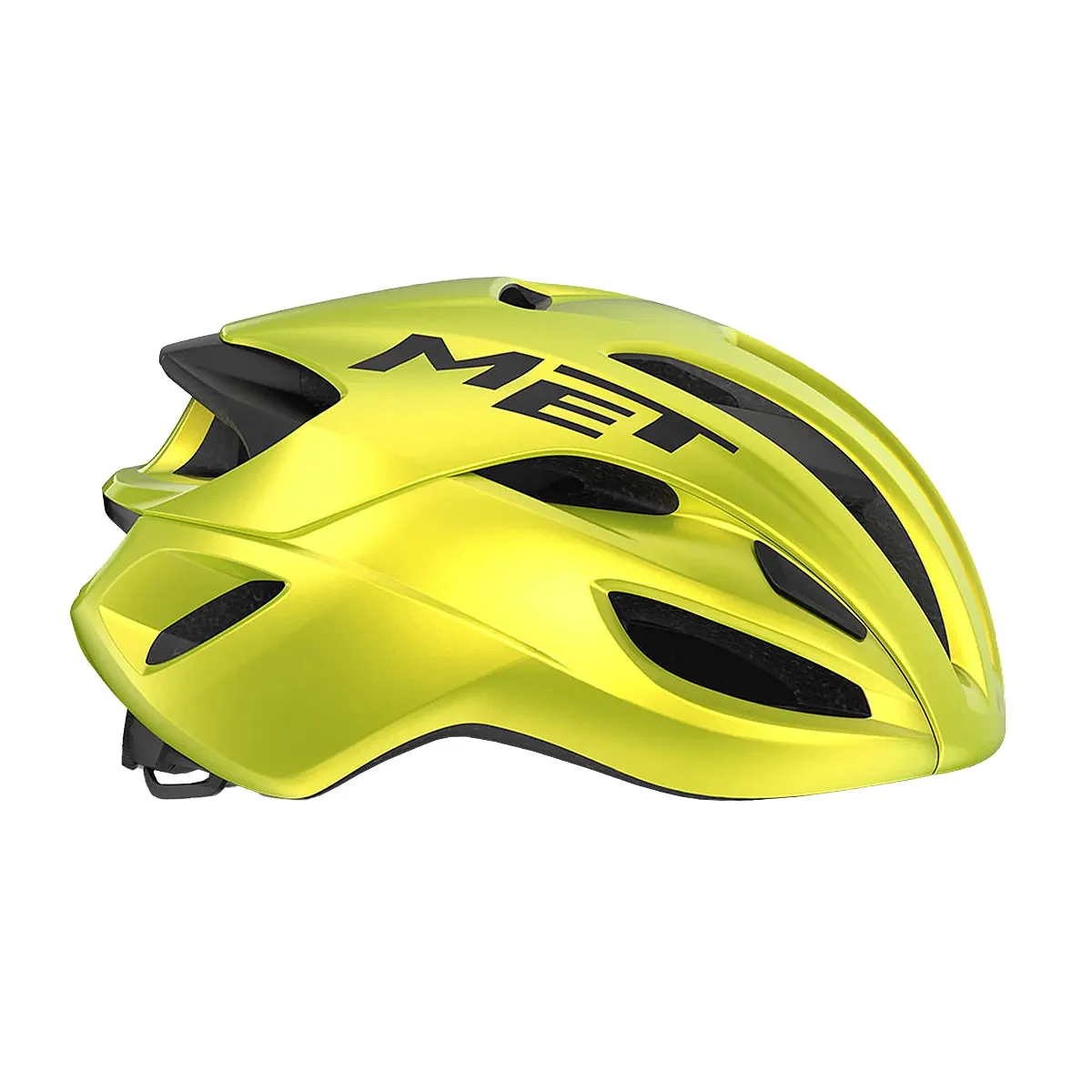 MET Rivale MIPS Cycling Helmet - Metallic Yellow Glossy