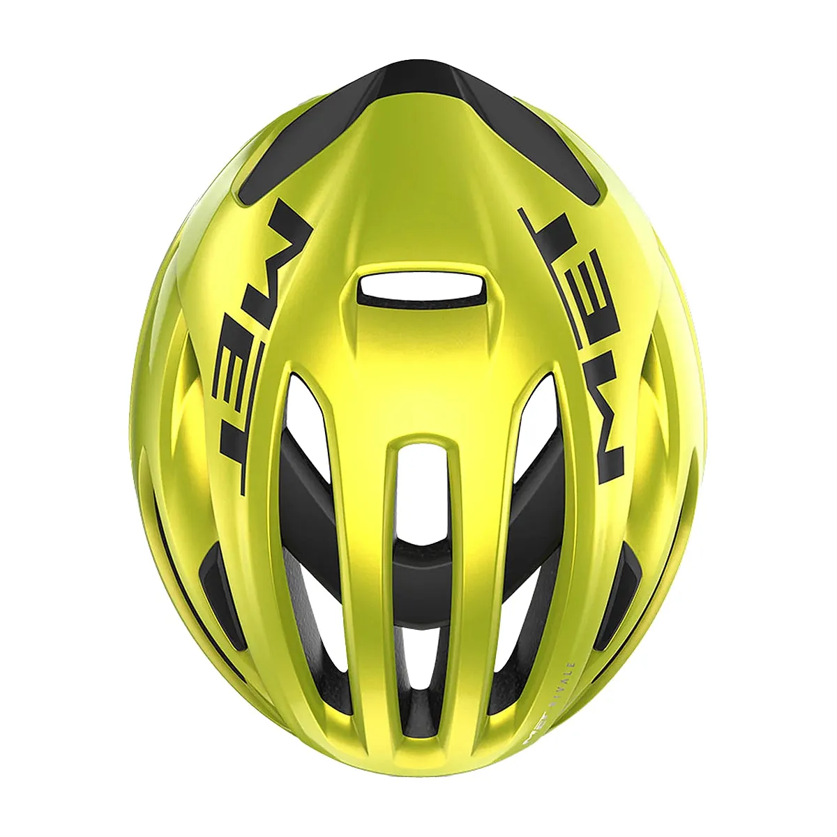 MET Rivale MIPS Cycling Helmet - Metallic Yellow Glossy