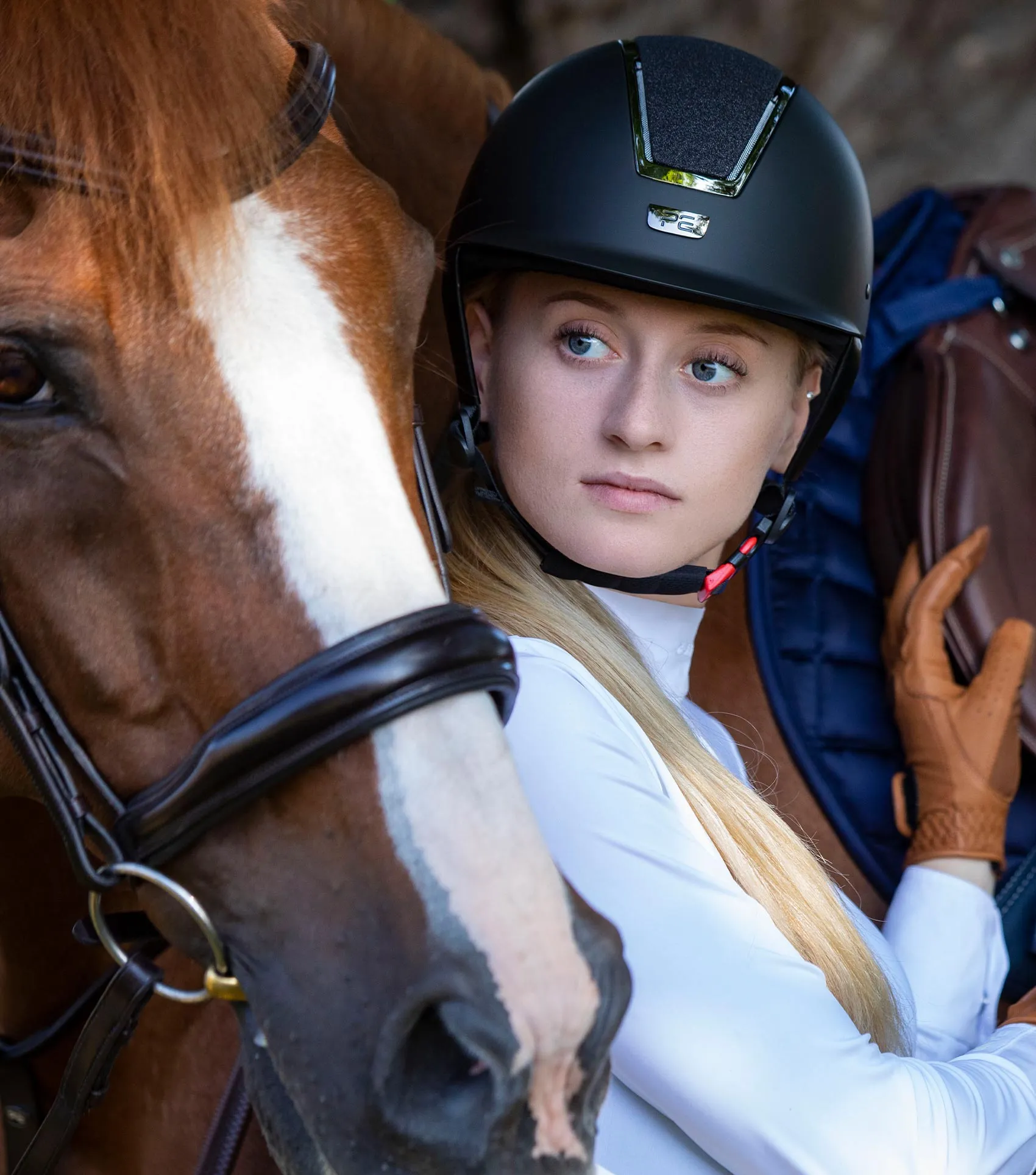 Odyssey Horse Riding Helmet Black