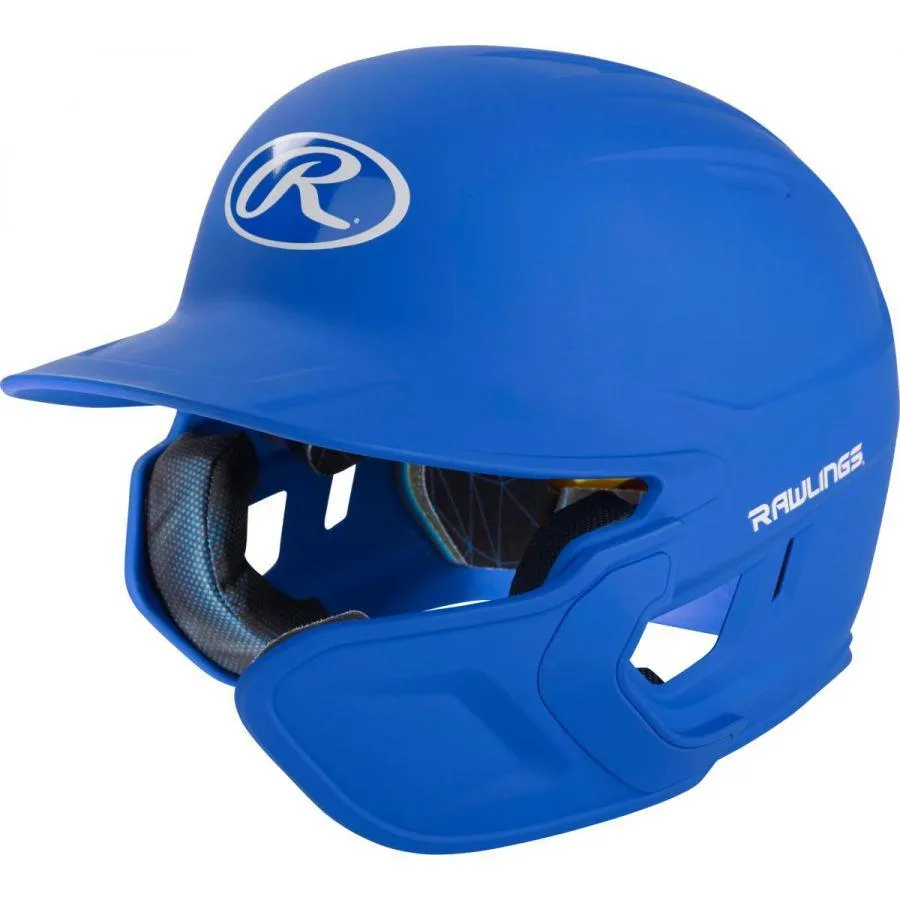 Rawlings Mach Matte Batting Helmet with Extension Flap: MACHEX