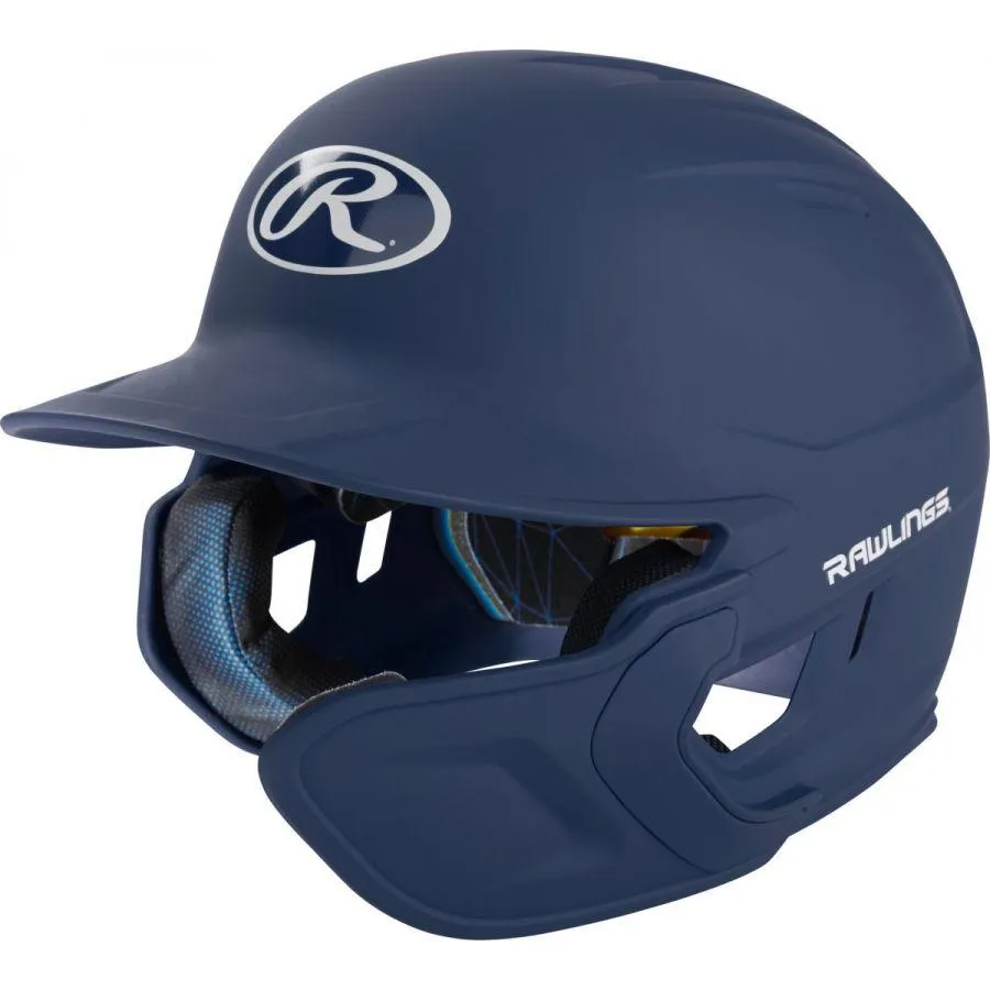 Rawlings Mach Matte Batting Helmet with Extension Flap: MACHEX