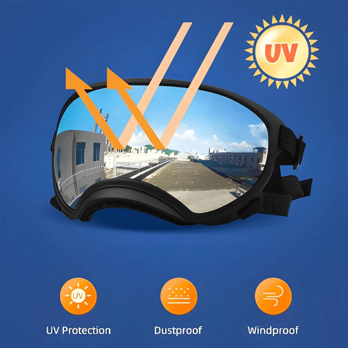 Replacement Lenses For Dog UV Goggles