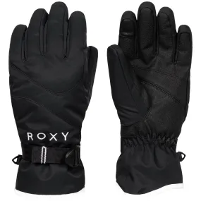 Roxy Womens Jetty Solid Snow Glove True Black (KVJ0)