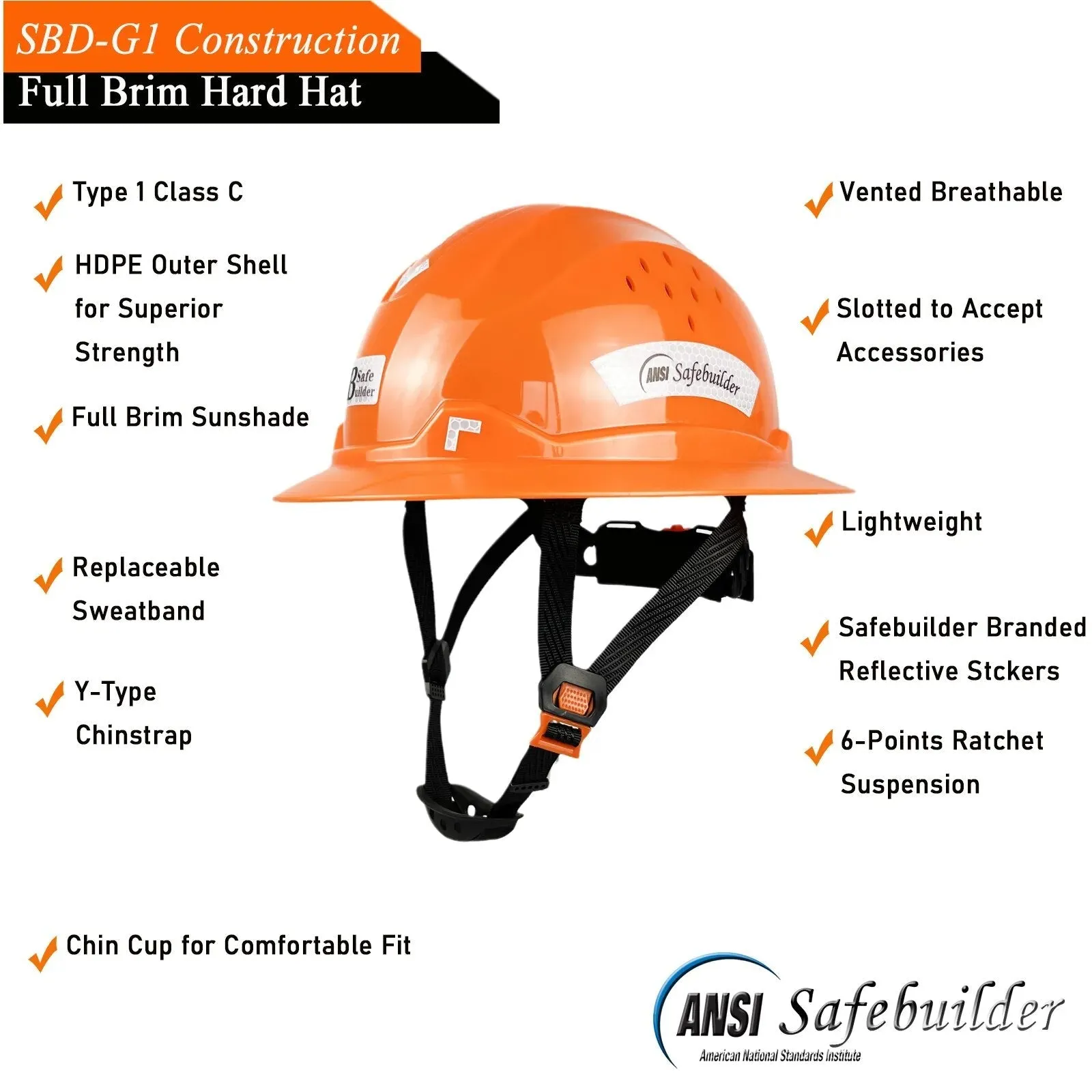 Safety Helmet Sunshade Reflective