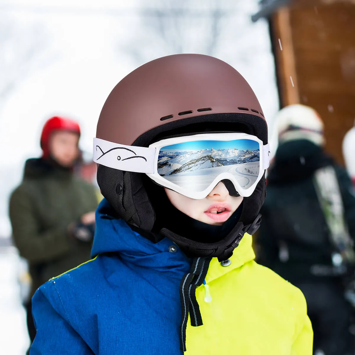 Snow Helmet Kids - S / Sandpiper