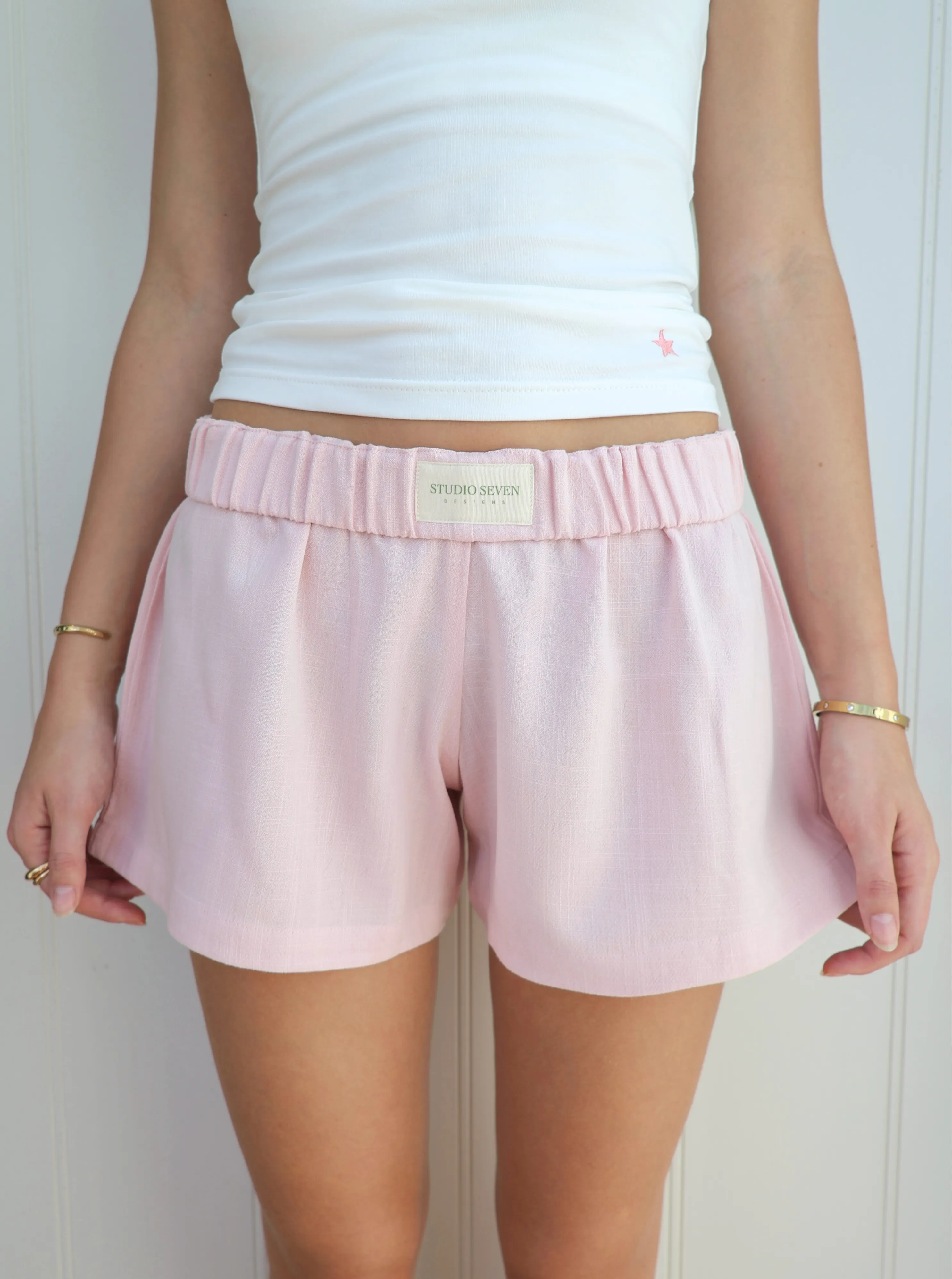 Sophia Shorts Blush Pink