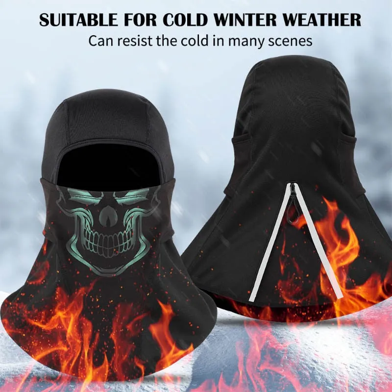 Warm Winter Cycling Headwear Reflective Windproof MTB Road Bicycle Full Face Cover Men Women Sport Thermal Bike Cap