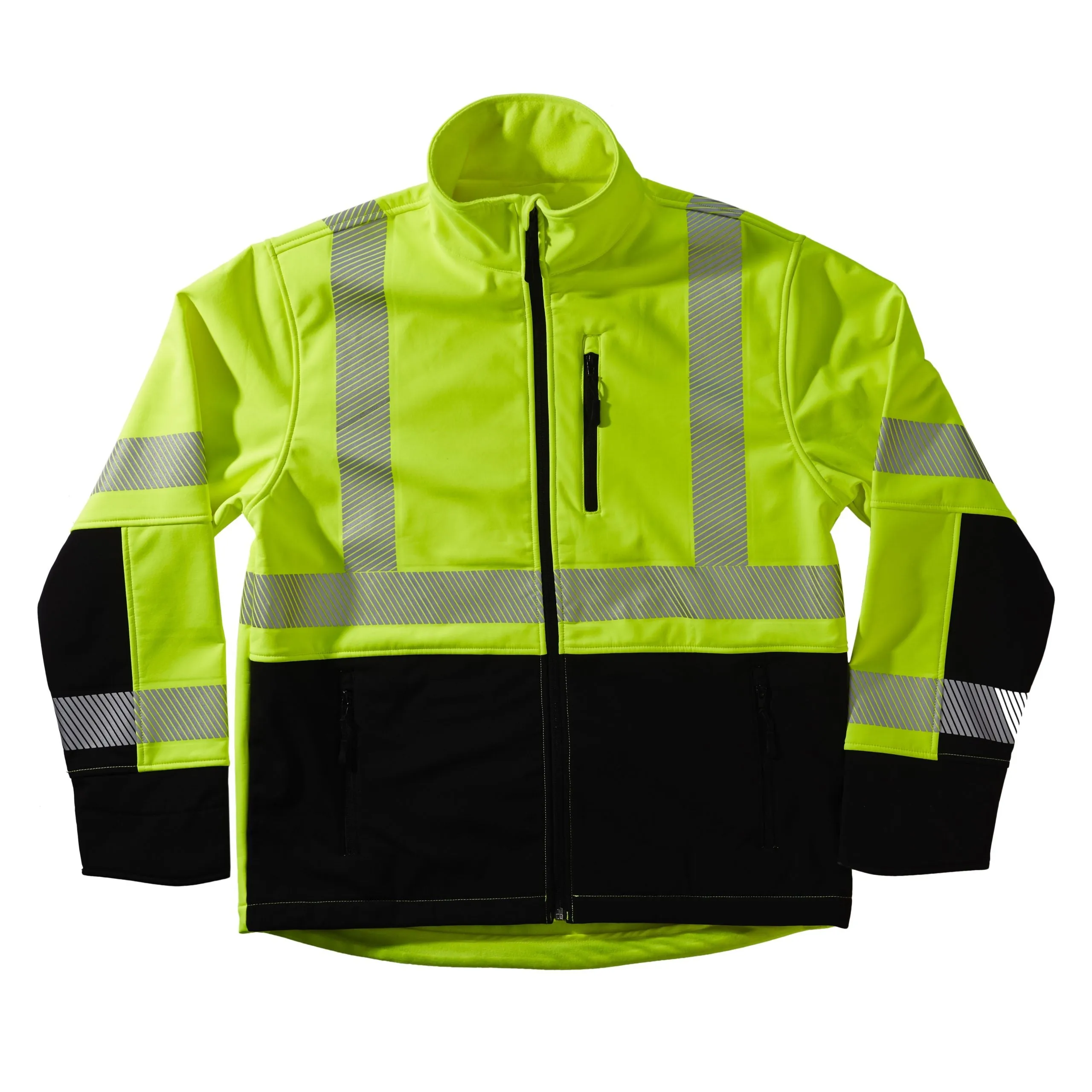 Xtreme Visibility Xtreme-Flex Soft Shell No Hood Jacket - Yellow